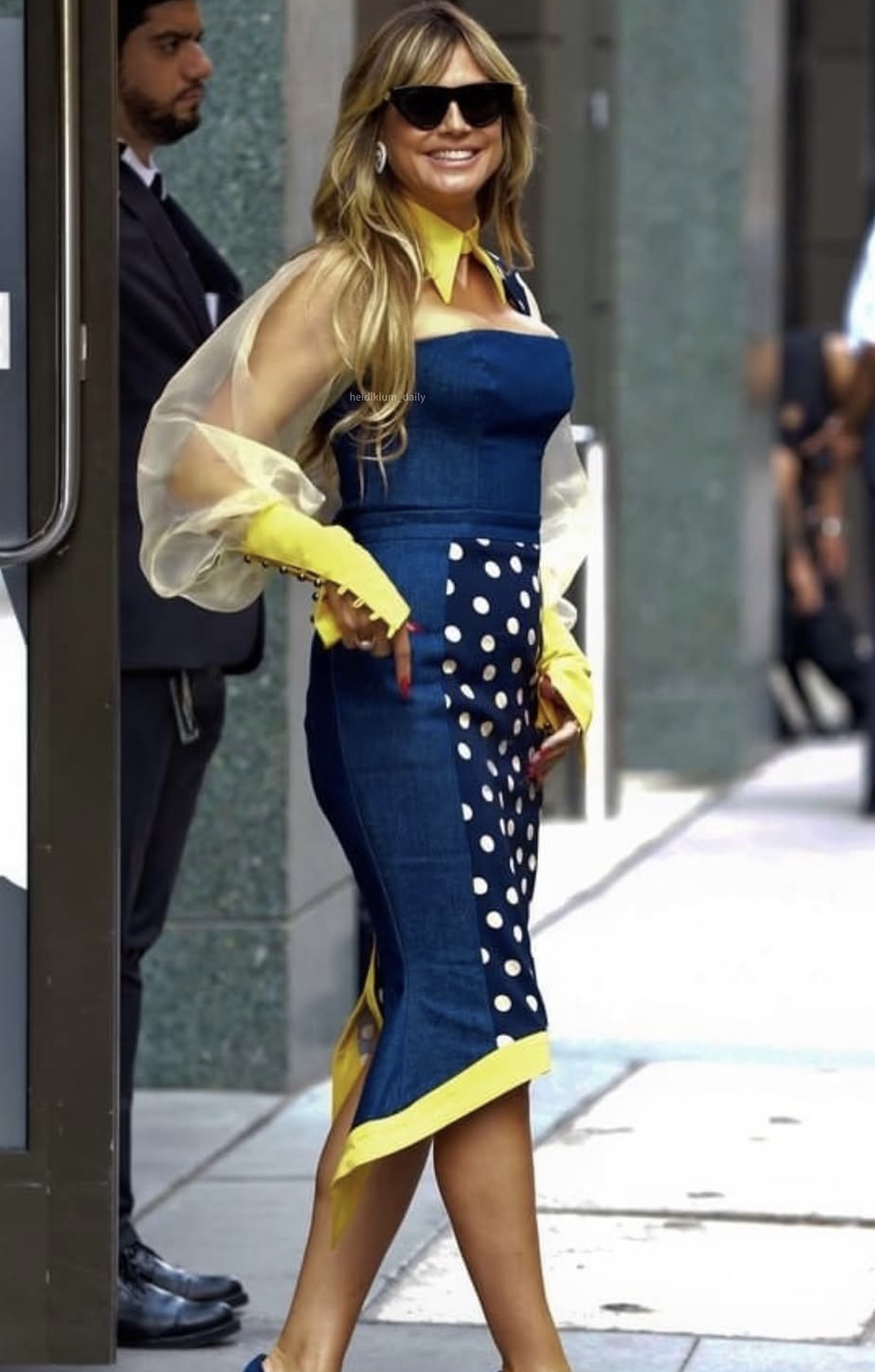 Heidi Klum GMA Look