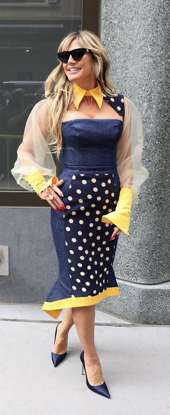 Heidi Klum GMA Look