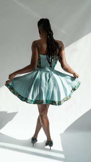 Cotton Cocktail Dress Handmade in New York