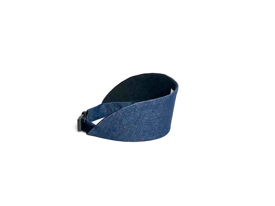 Denim Visor Snapback Hat